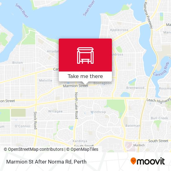 Marmion St After Norma Rd map