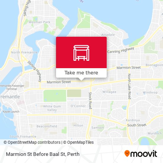 Marmion St Before Baal St map