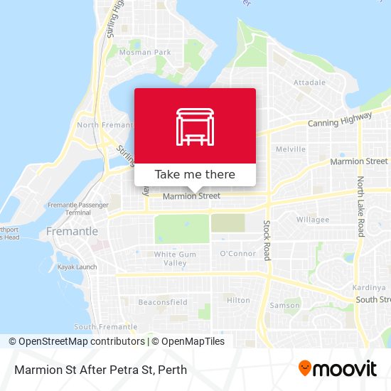 Marmion St After Petra St map