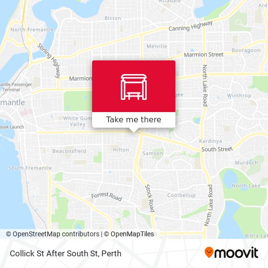 Collick St After South St map