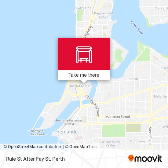 Rule St After Fay St map