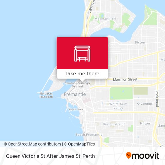 Queen Victoria St After James St map