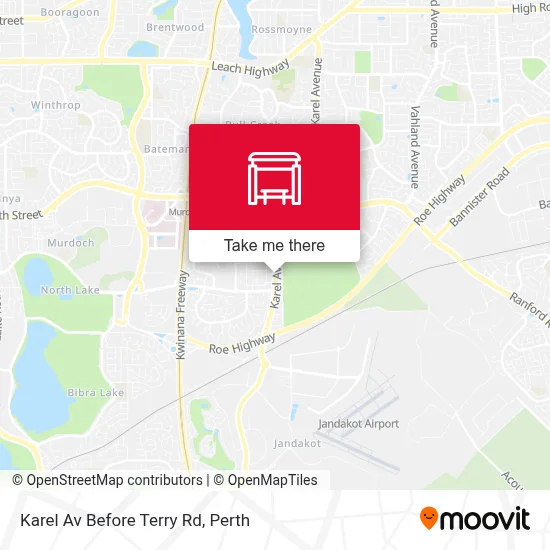 Mapa Karel Av Before Terry Rd