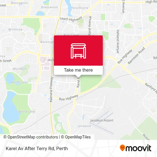 Mapa Karel Av After Terry Rd