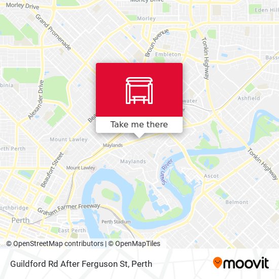 Guildford Rd After Ferguson St map