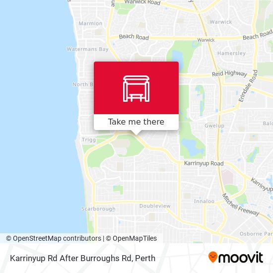 Karrinyup Rd After Burroughs Rd map