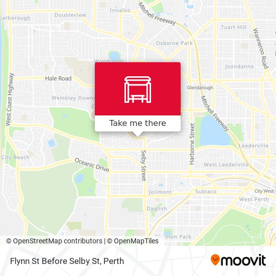 Flynn St Before Selby St map