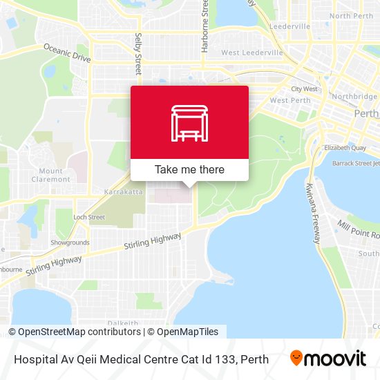 Hospital Av Qeii Medical Centre Cat Id 133 map