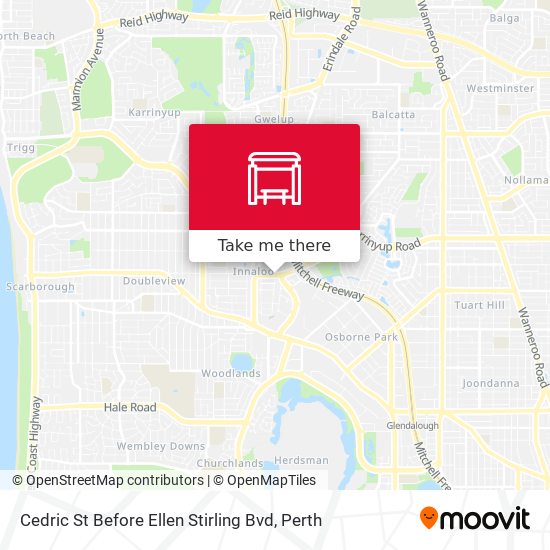Cedric St Before Ellen Stirling Bvd map