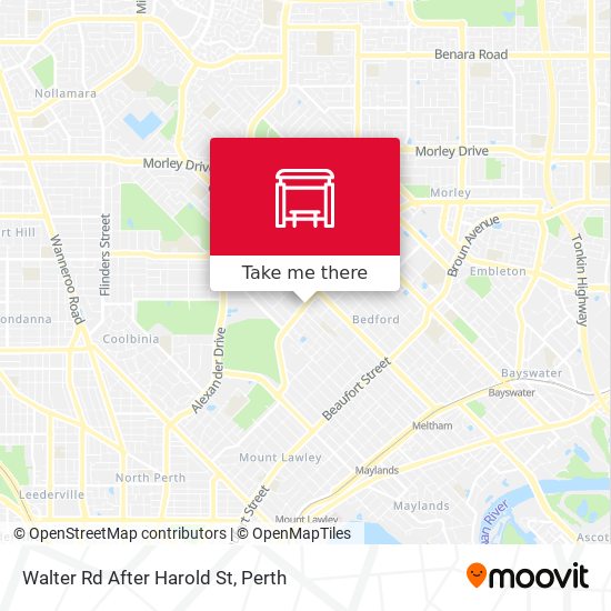 Walter Rd After Harold St map