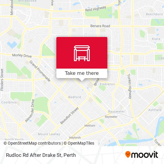 Rudloc Rd After Drake St map
