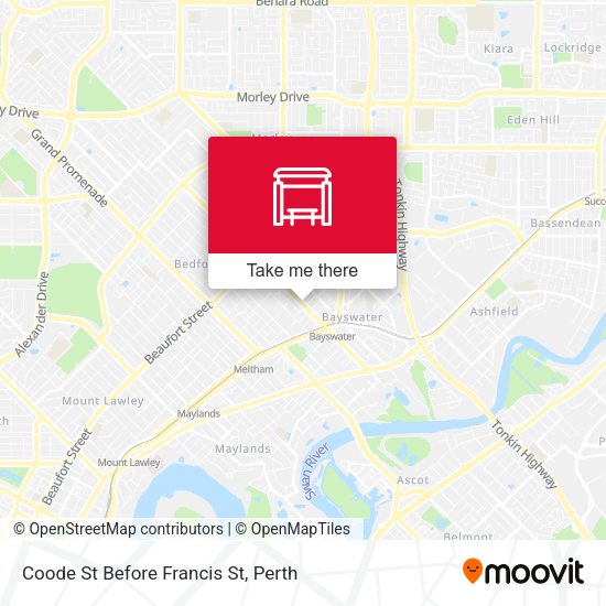 Coode St Before Francis St map