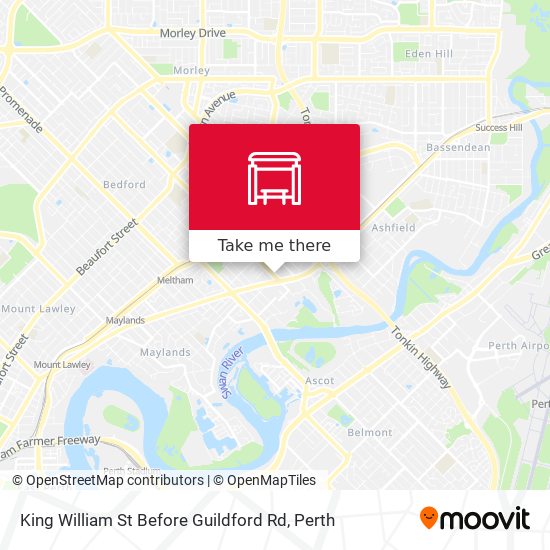 King William St Before Guildford Rd map