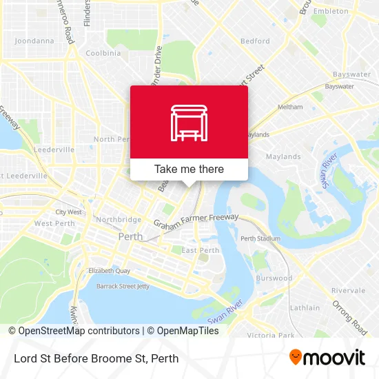 Mapa Lord St Before Broome St