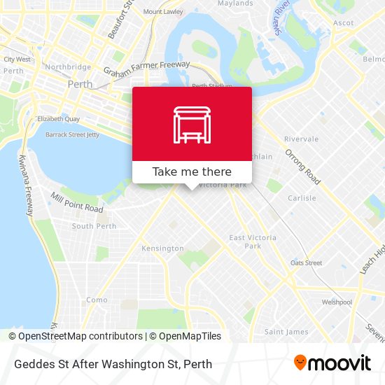 Geddes St After Washington St map