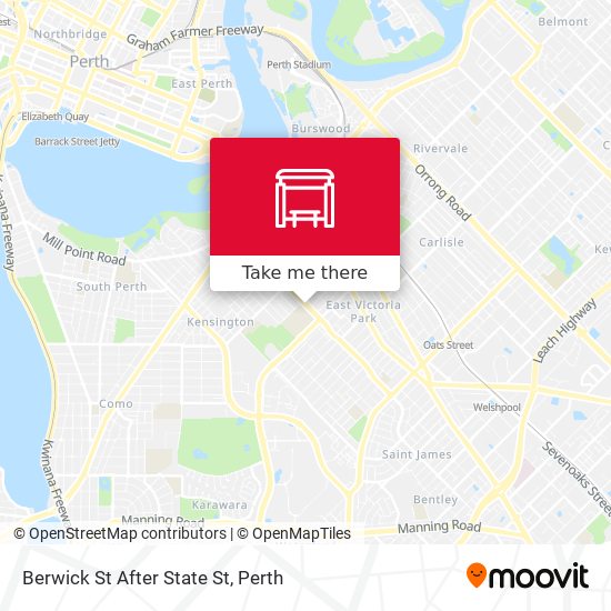 Berwick St After State St map