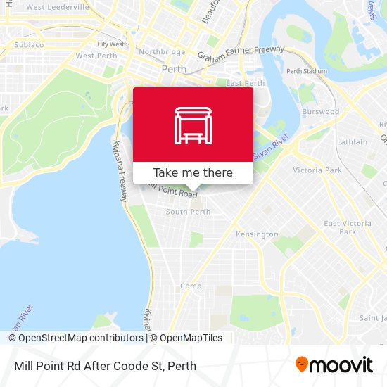 Mill Point Rd After Coode St map