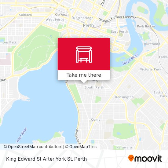 King Edward St After York St map