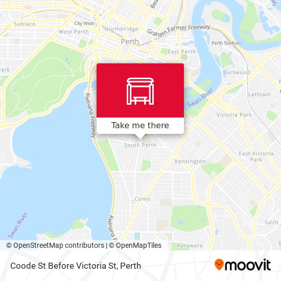 Coode St Before Victoria St map