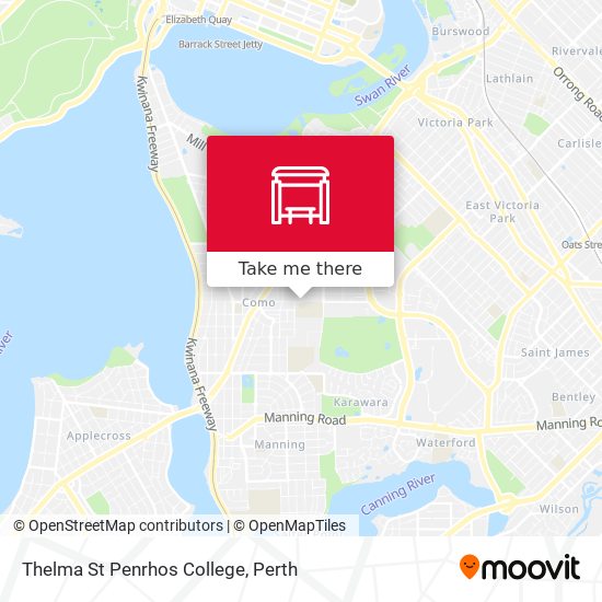 Thelma St Penrhos College map