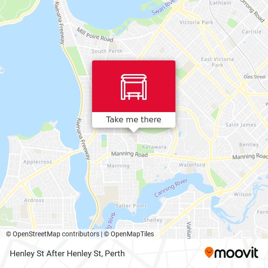 Henley St After Henley St map