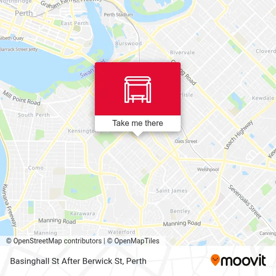 Mapa Basinghall St After Berwick St