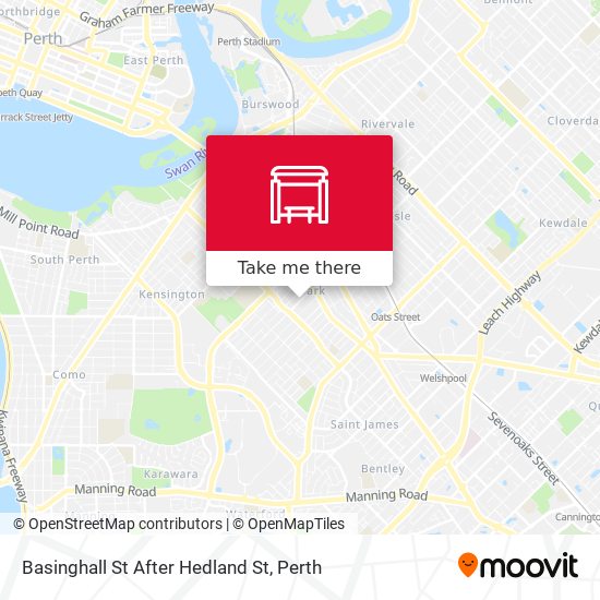 Basinghall St After Hedland St map