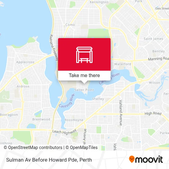 Mapa Sulman Av Before Howard Pde