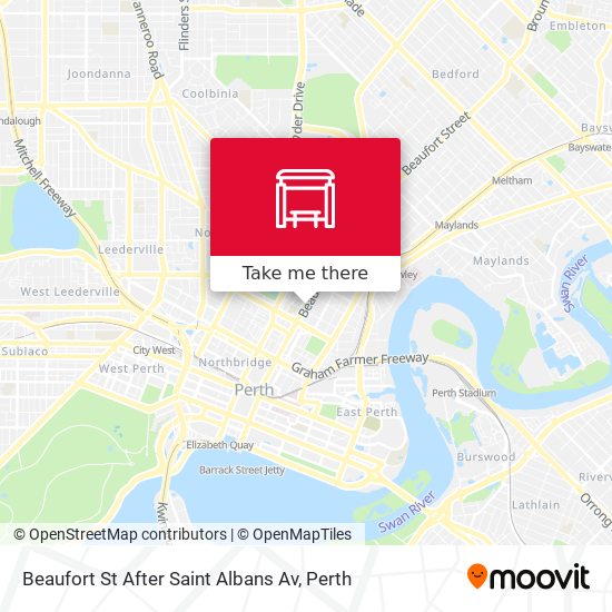 Beaufort St After Saint Albans Av map