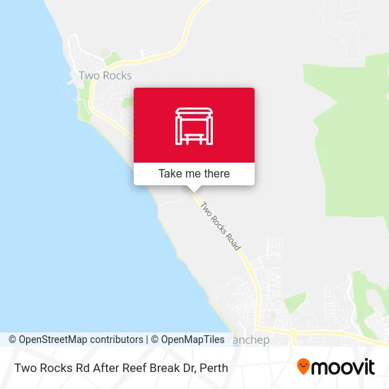 Mapa Two Rocks Rd After Reef Break Dr