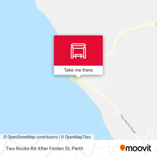 Mapa Two Rocks Rd After Finden St