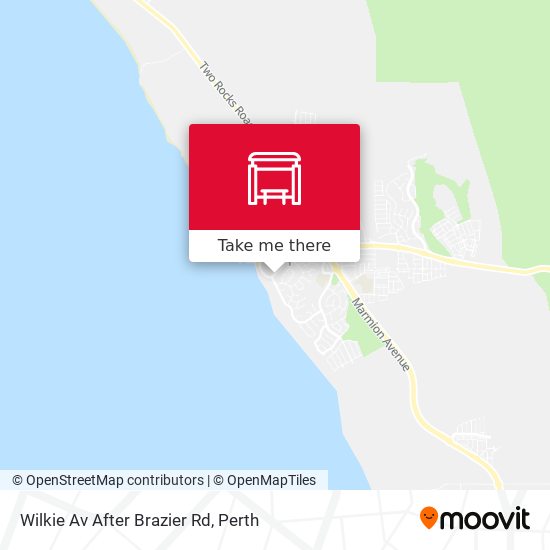 Wilkie Av After Brazier Rd map
