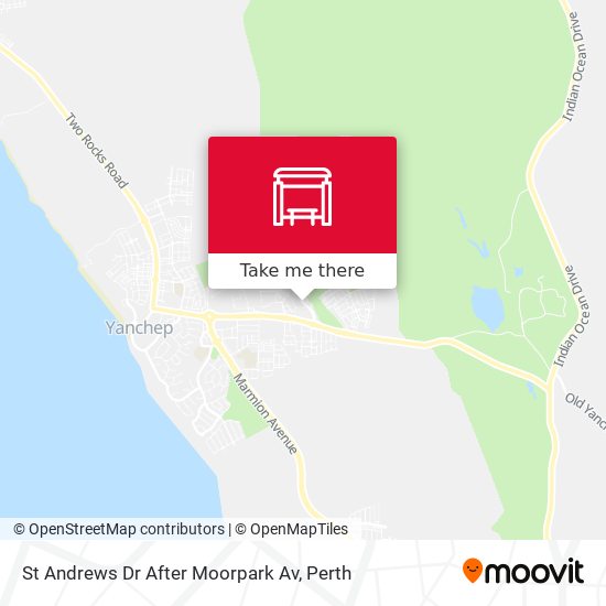 St Andrews Dr After Moorpark Av map
