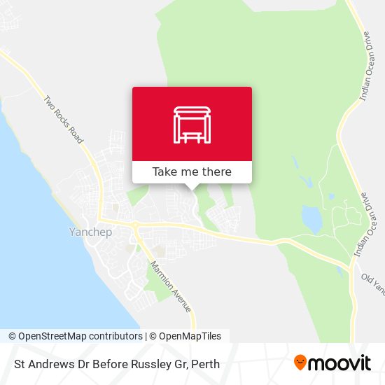 St Andrews Dr Before Russley Gr map