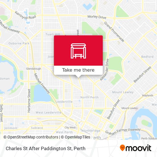 Charles St After Paddington St map