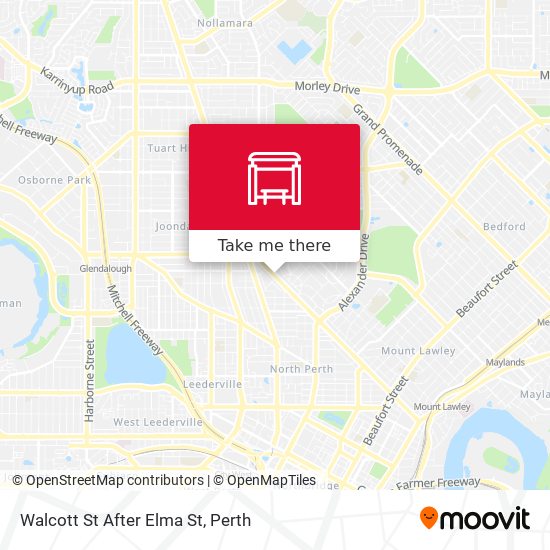Walcott St After Elma St map