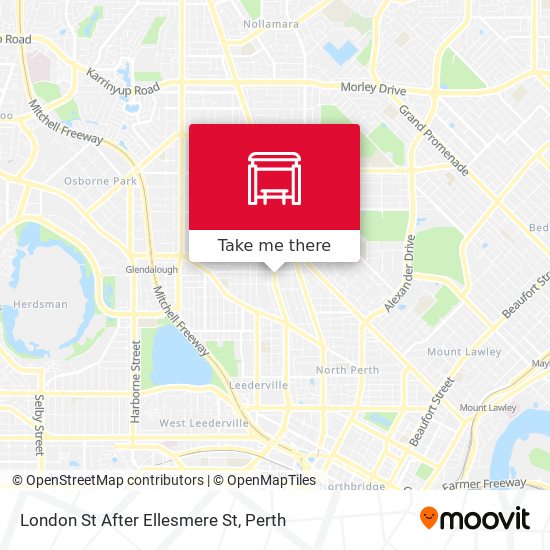London St After Ellesmere St map