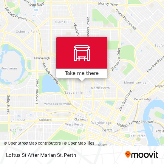 Loftus St After Marian St map