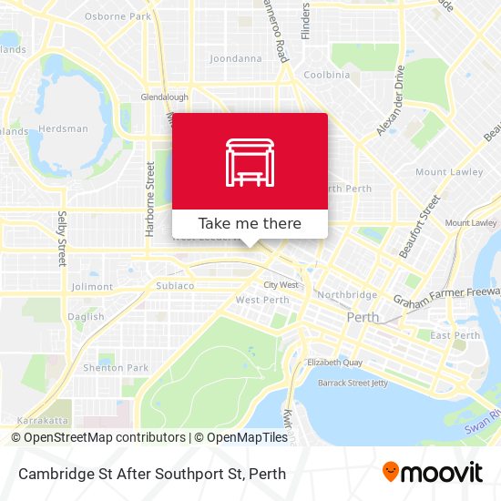 Cambridge St After Southport St map