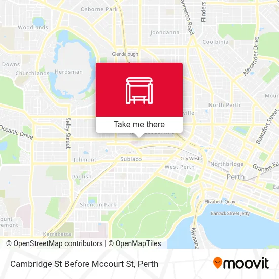 Mapa Cambridge St Before Mccourt St