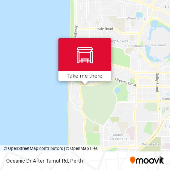 Oceanic Dr After Tumut Rd map