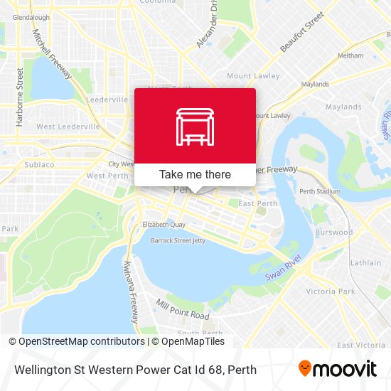 Wellington St Western Power Cat Id 68 map