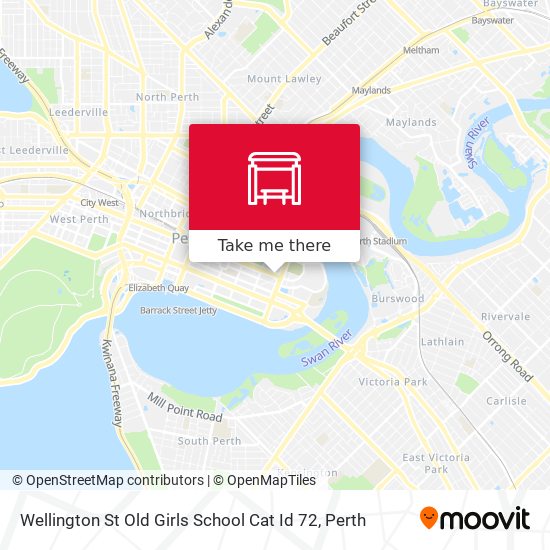 Wellington St Old Girls School Cat Id 72 map