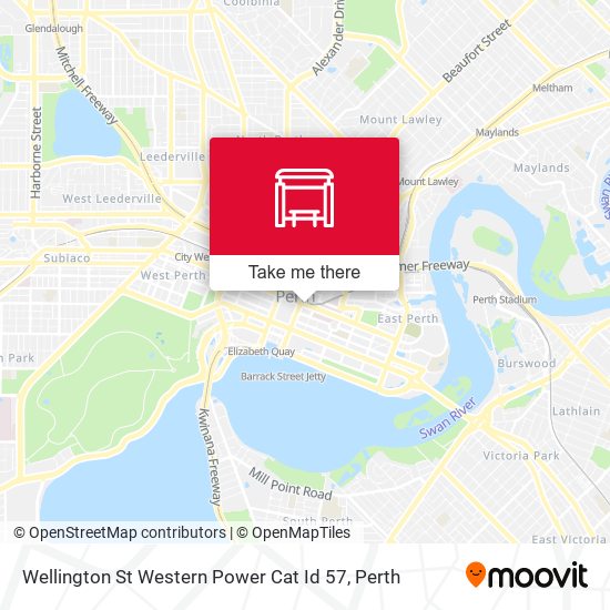Wellington St Western Power Cat Id 57 map