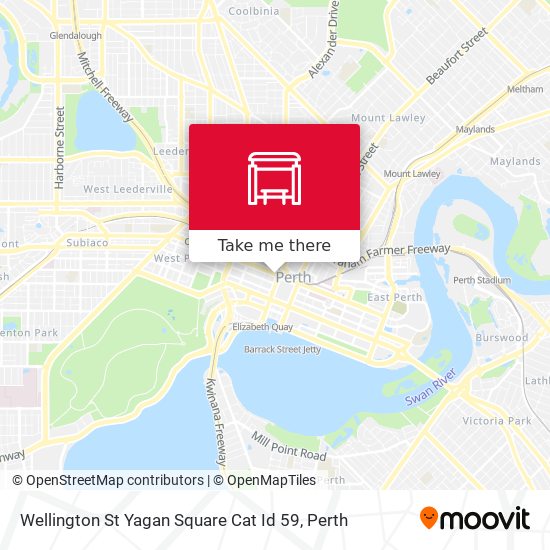 Wellington St Yagan Square Cat Id 59 map