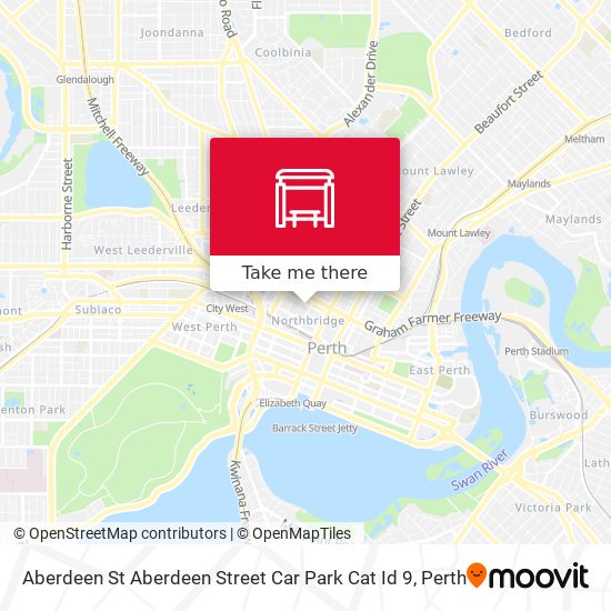 Aberdeen St Aberdeen Street Car Park Cat Id 9 map