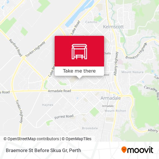 Braemore St Before Skua Gr map