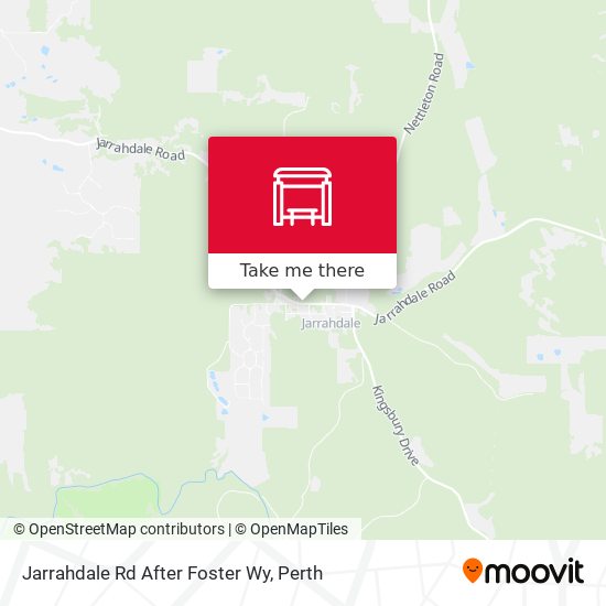 Jarrahdale Rd After Foster Wy map