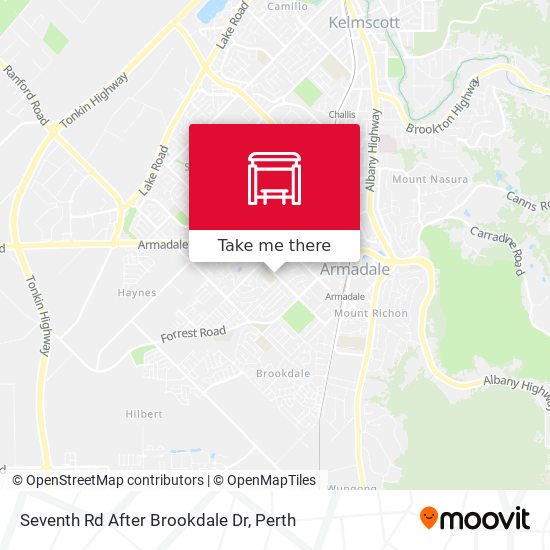 Seventh Rd After Brookdale Dr map