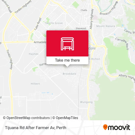 Tijuana Rd After Farmer Av map